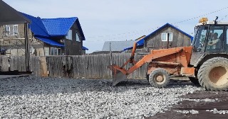 Отсыпка участка Кизилюрт, цена от 212 р./куб.